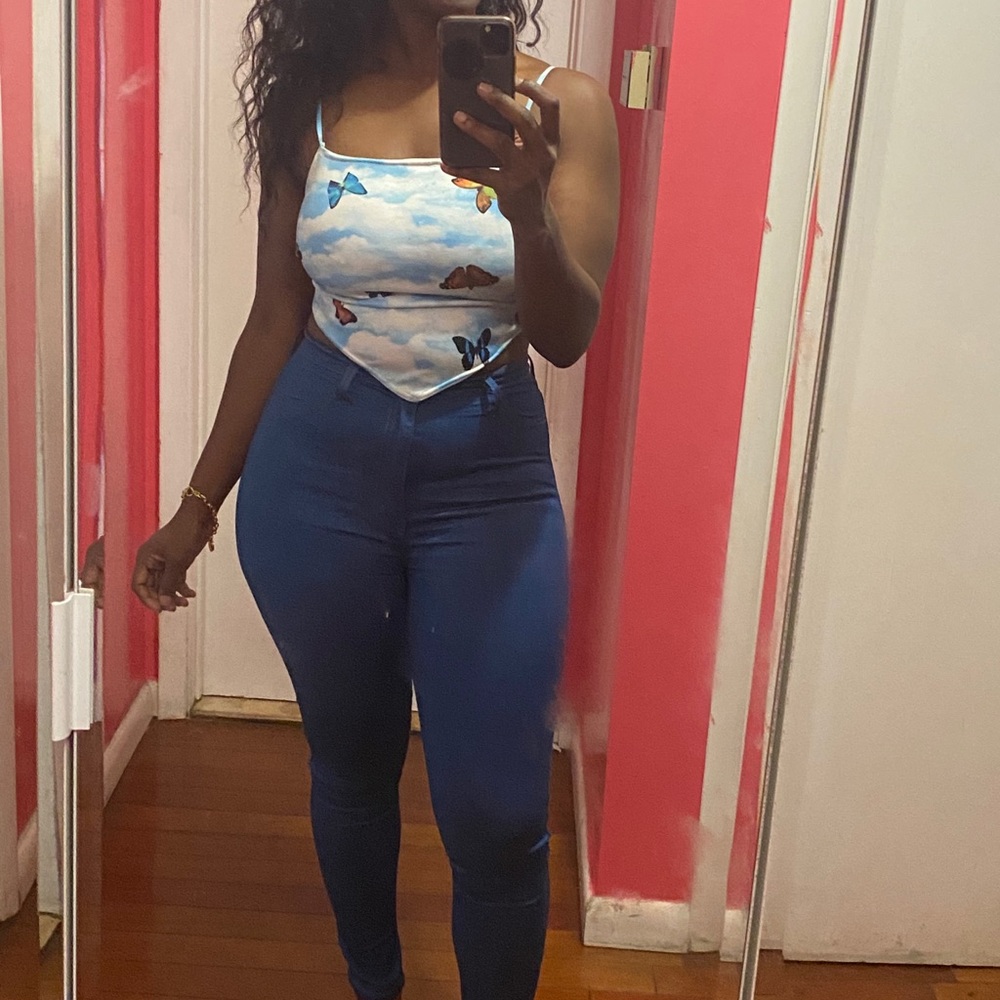 High Waist Skinny Jeans